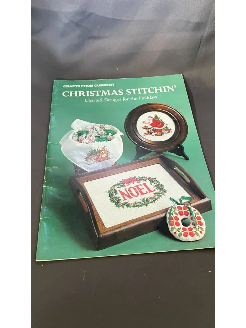 4 Vintage Christmas Needlecraft Pattern Leaflets Bundle